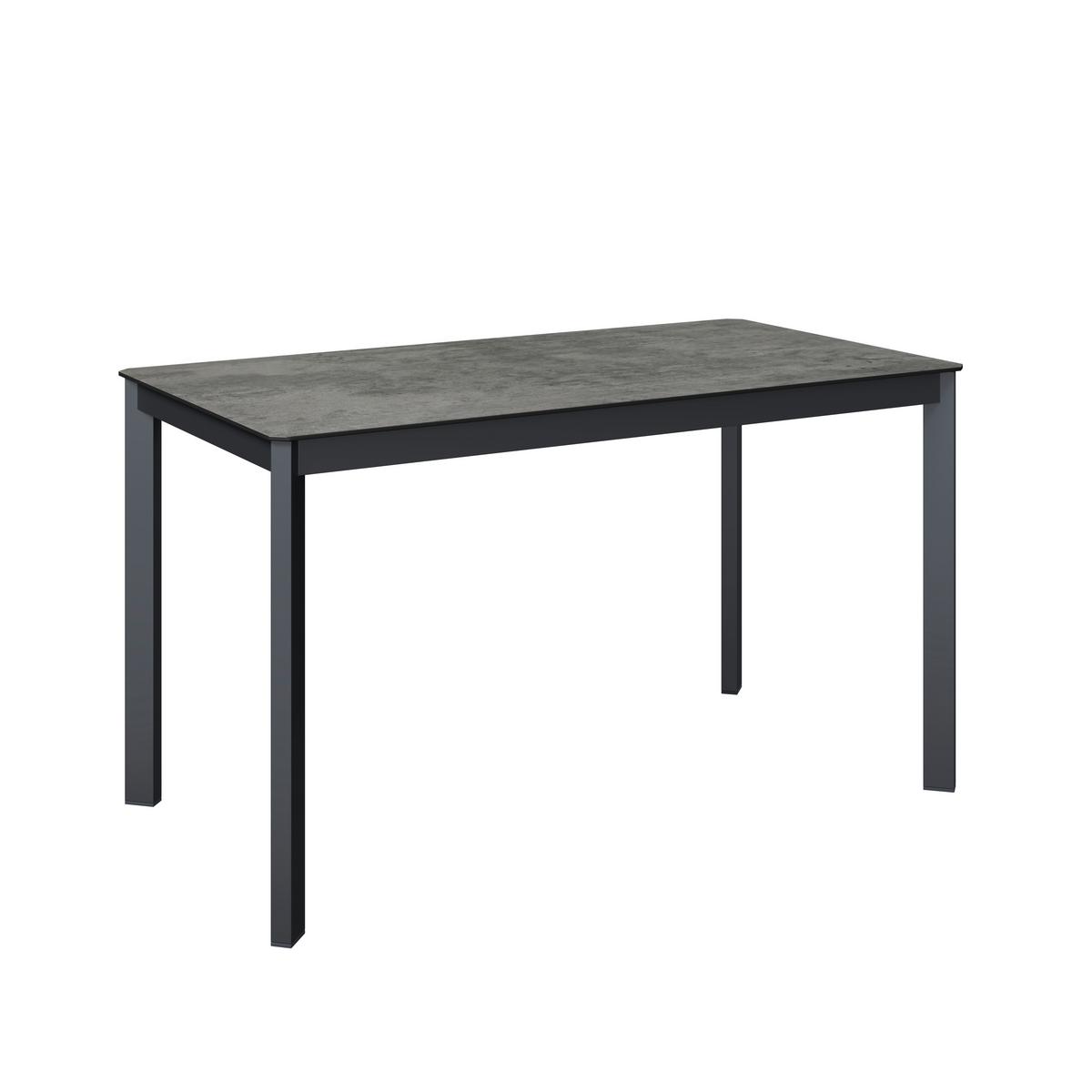 Loungegarnitur Bigi Grau/Beige - Beige/Anthrazit, Basics, Glas/Textil (120/68/65cm)