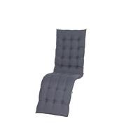 Siena Garden Liegenauflage Grau - Grau, KONVENTIONELL, Textil (48/6/160cm) - Siena Garden