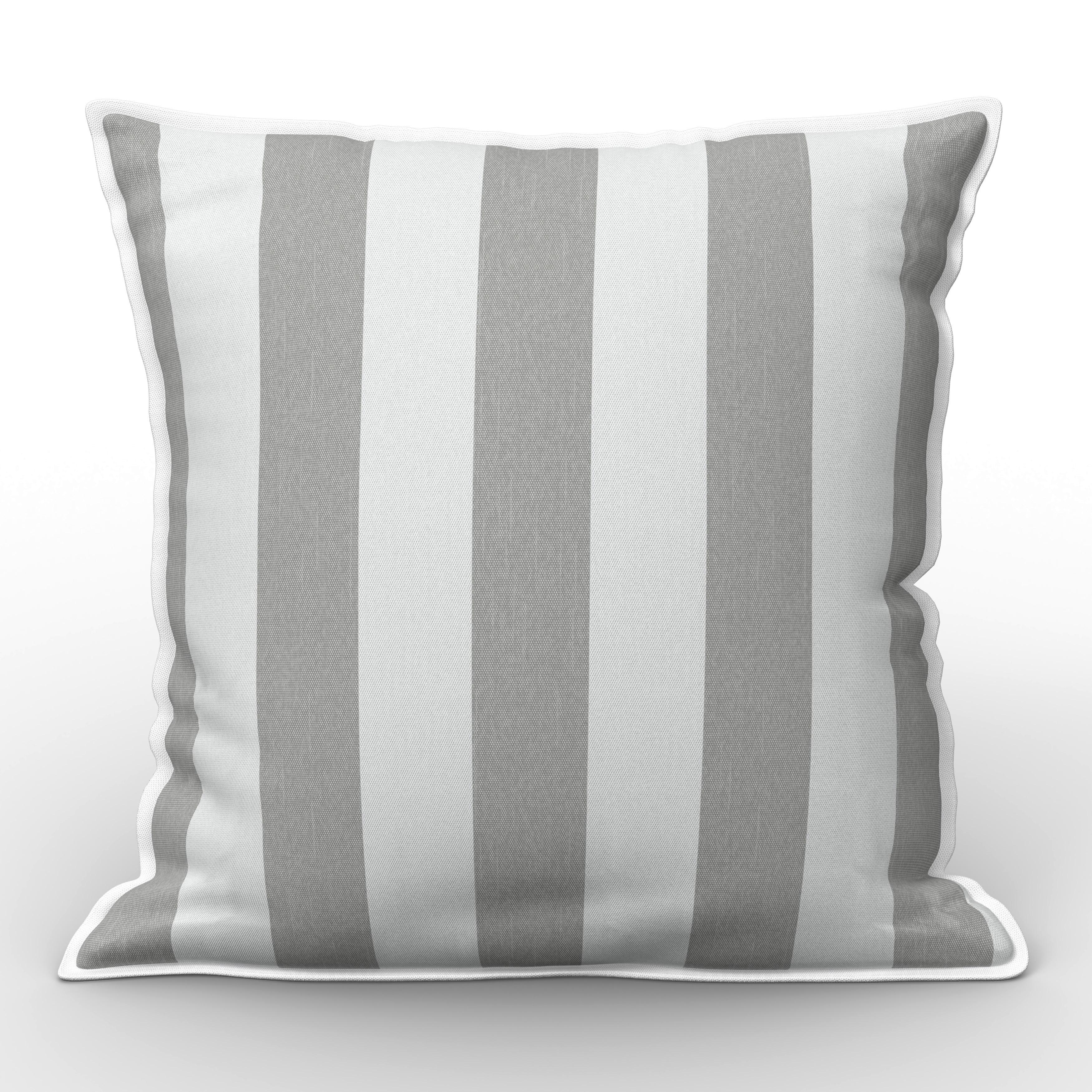 UTOMHUSKUDDE MAGDA - grå, Modern, textil (45/8/45cm) - Bessagi Garden