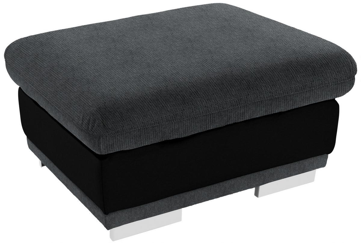 Tabure Seaside - barve kroma/siva, Konvencionalno, kovina/tekstil (97/47/67cm) - Premium Living