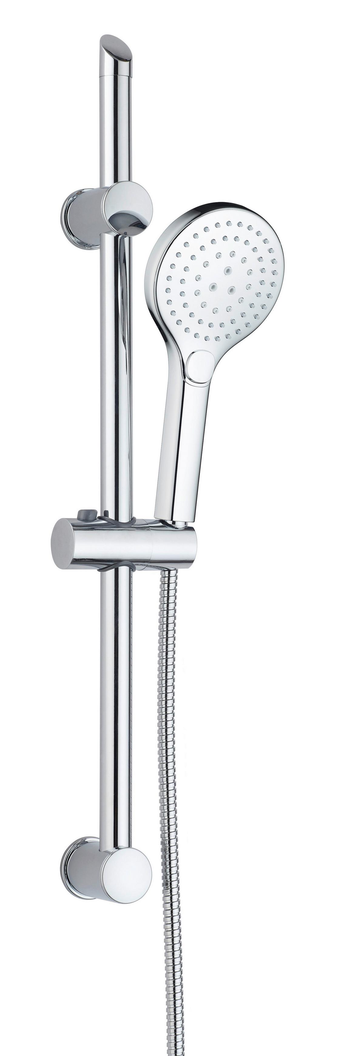 Brauseset in Chromfarben - Chromfarben, MODERN, Kunststoff (11/76/11cm) - Mömax