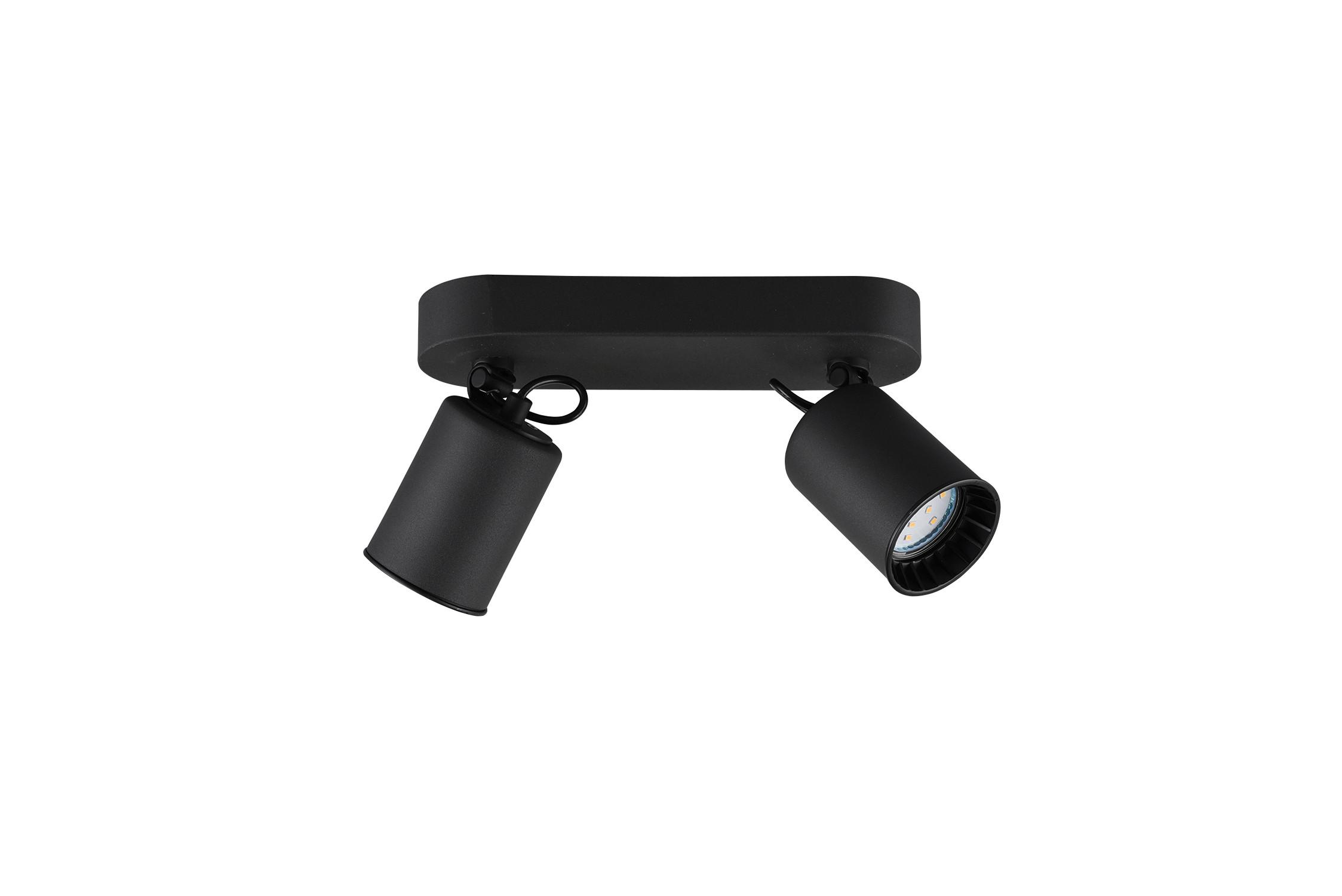 Strahler Spot Pago in Schwarz - Schwarz, KONVENTIONELL, Metall (24/15/7cm) - Trio Leuchten