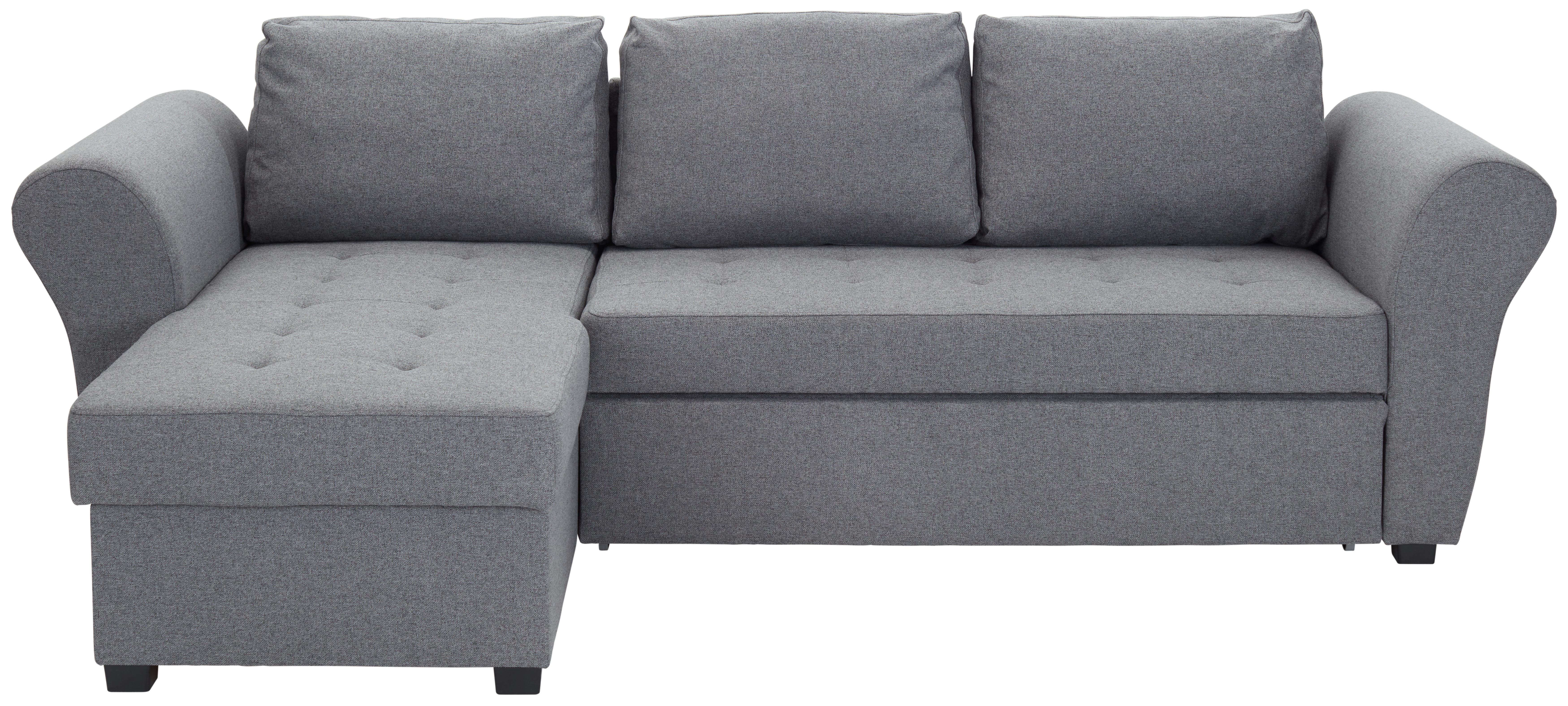 Sedežna Garnitura Lasse, Z Ležiščem - antracit, Moderno, tekstil (260/155cm) - Modern Living