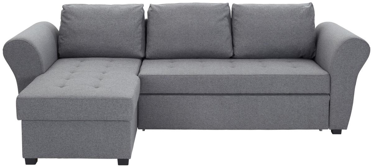 Canapea modulară Lasse - antracit, Modern, textil (260/155cm) - Best Price
