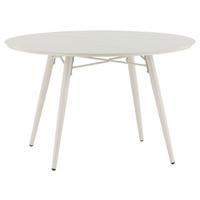 Gartentisch Lina ca. 120x120x75 cm Beige - Beige, KONVENTIONELL, Metall (120/120/75cm) - Gardenson