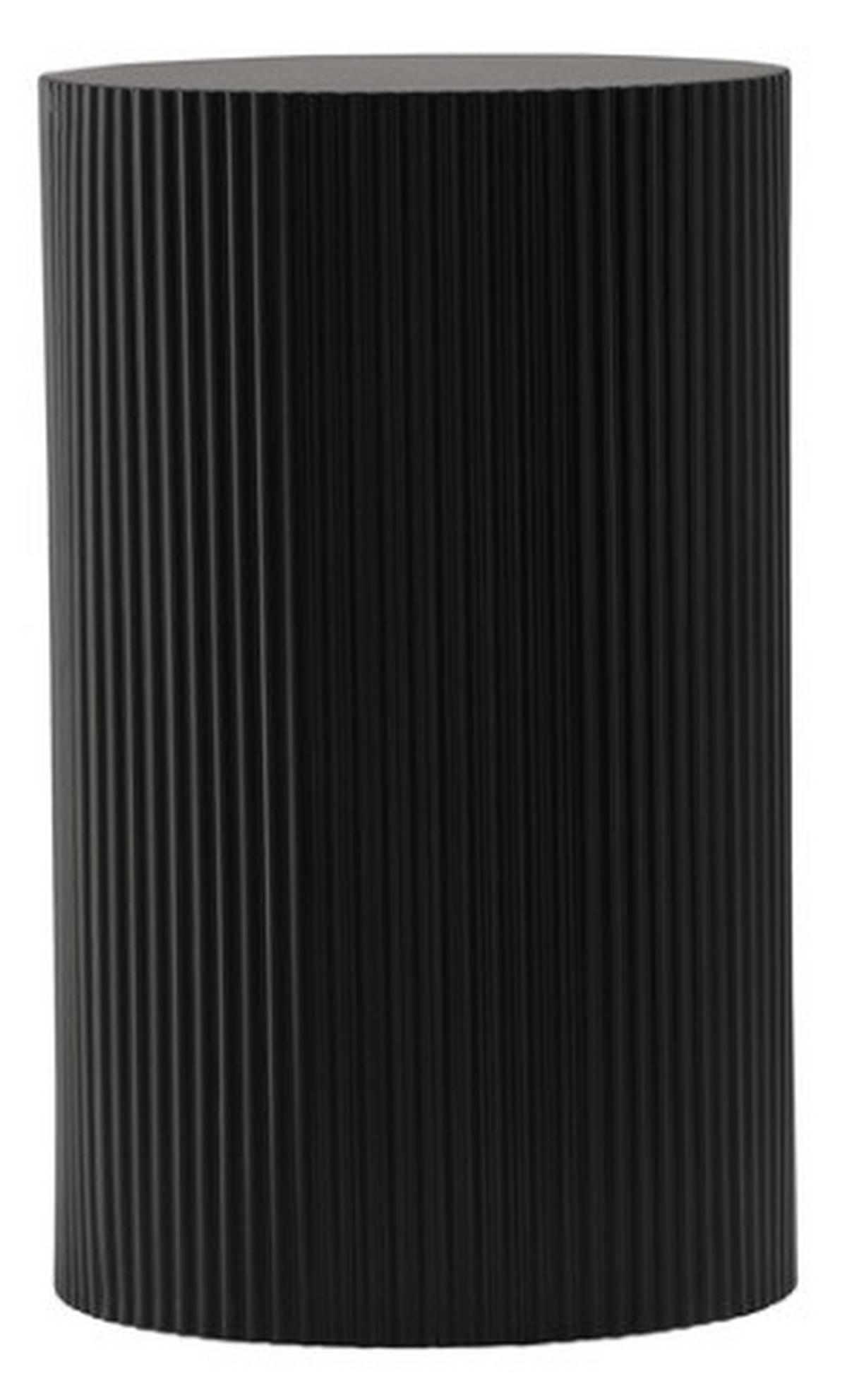 BEISTELLTISCH LENOX - Schwarz, Design, Holzwerkstoff (30,5/30,5/50cm) - Livetastic