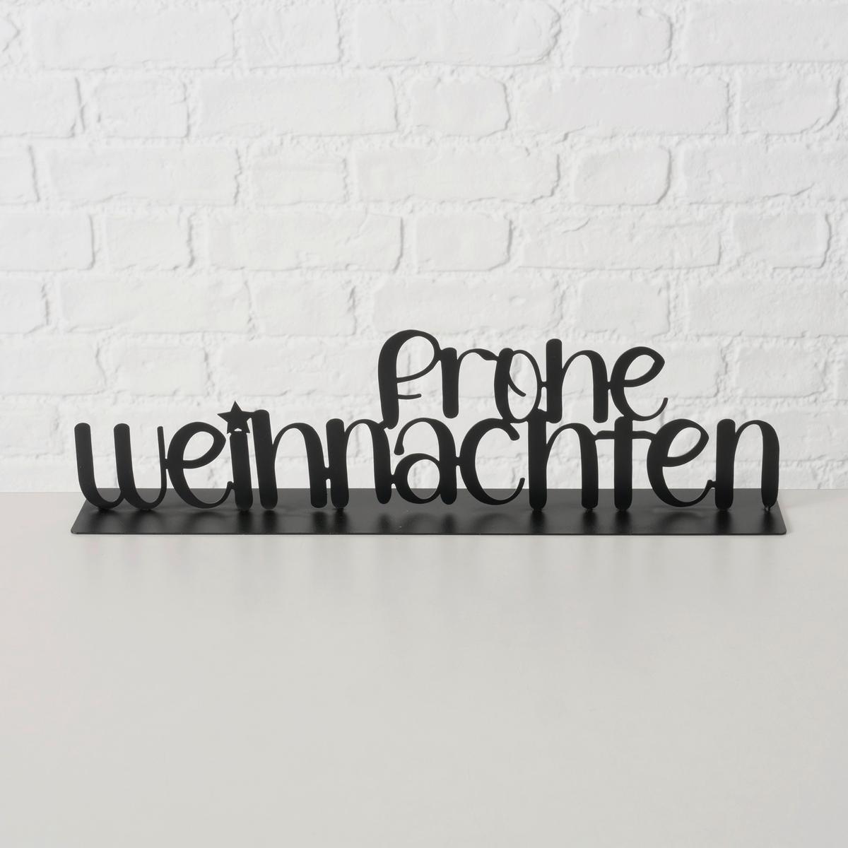 NAPIS DEKORACYJNY FRODO I -PAZ- - czarny, Konventionell, metal (38/10,5/6cm) - Modern Living