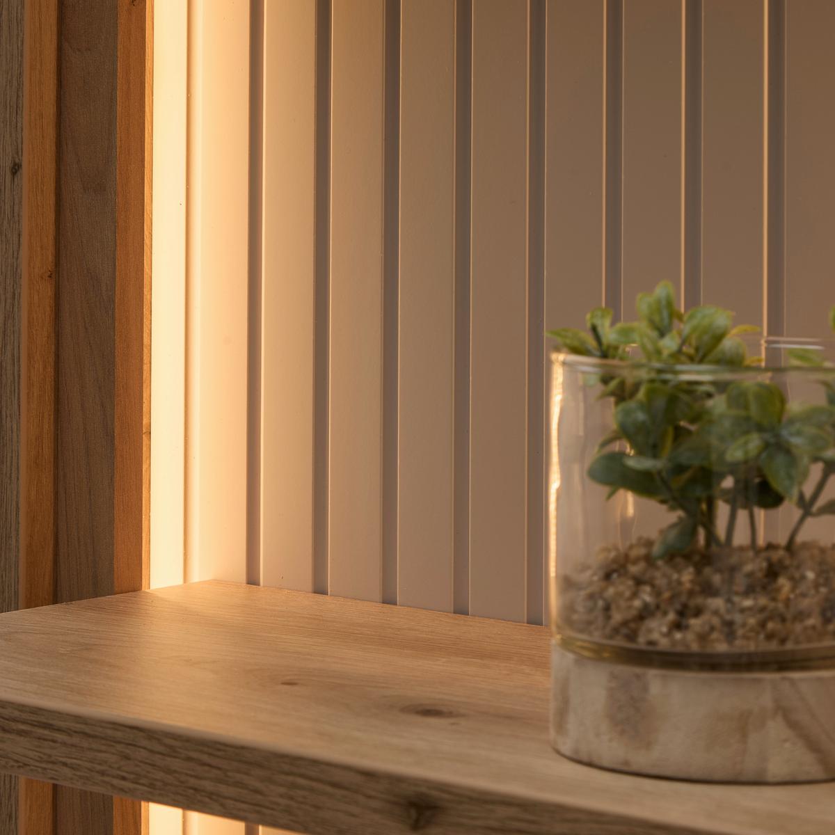 Lichtleiste Cremona Schwarz/Weiß max. 2x19,25 Watt - Schwarz/Weiß, MODERN, Kunststoff (2 x 192,5cm) - Premium Living