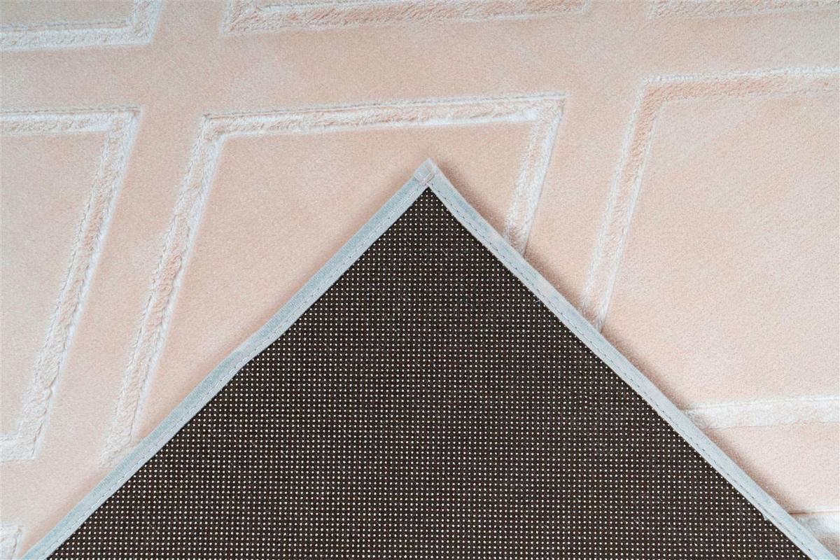 Flachwebeteppich Monroe 300 Creme - Creme, Konventionell, Textil (80/150cm) - Kayoom