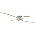LED-Deckenleuchte Nika, max. 30 Watt - Opal, MODERN, Kunststoff/Metall (95/46/7,5cm)