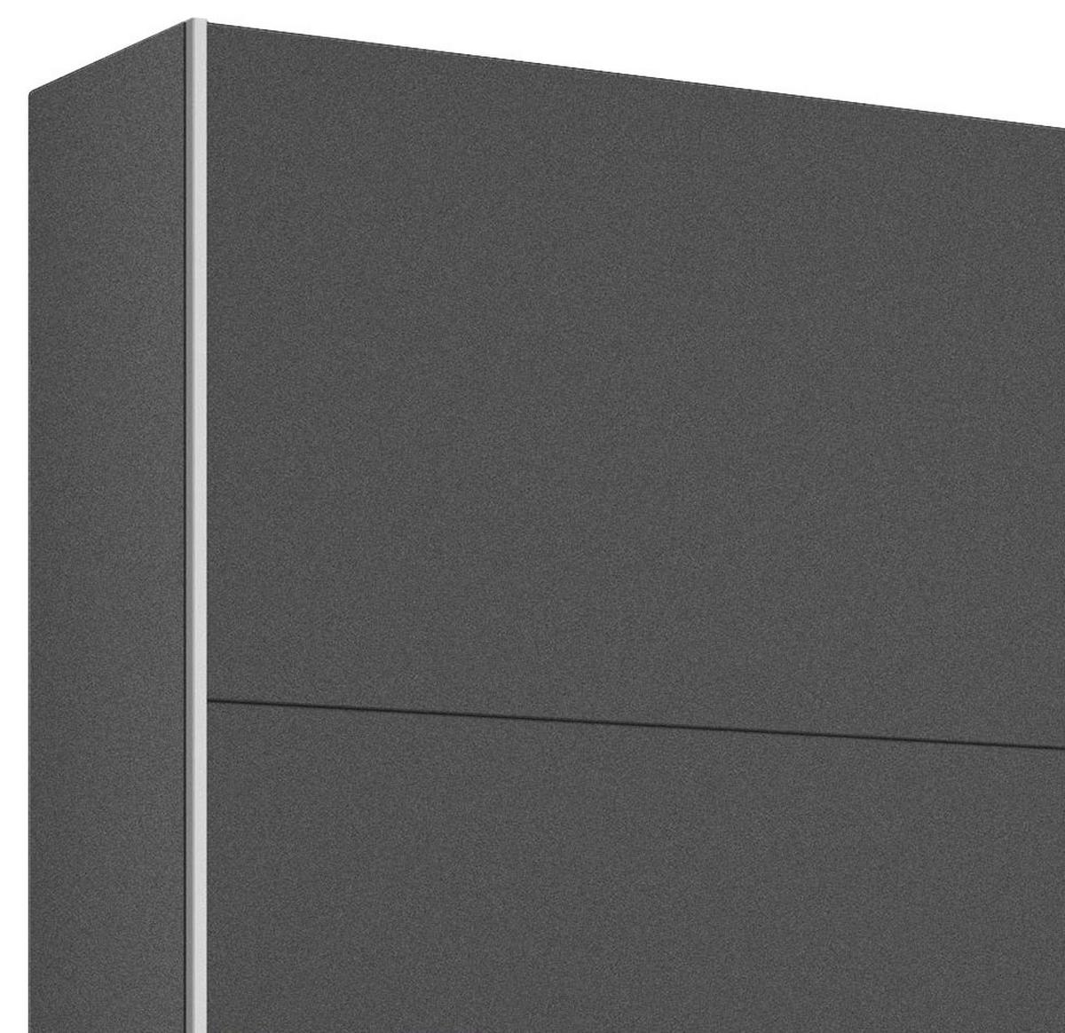 DULAP USI CULISANTE BORNEO - culoare lemn stejar/gri, Basics, material pe bază de lemn (261/210/59cm) - Modern Living