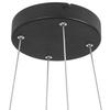 LED-HÄNGLAMPA CRONO -AKT- - svart, Romantik / Lanthus, metall/plast (70/70/120cm) - Premium Living