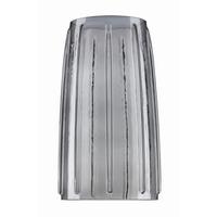 Schienensystem-Leuchtenschirm Drio aus Rauchglas - Design, Glas (28cm) - Paulmann