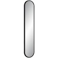 Spiegel in Schwarz - Schwarz, Modern, Glas/Kunststoff (20/101cm) - Mömax