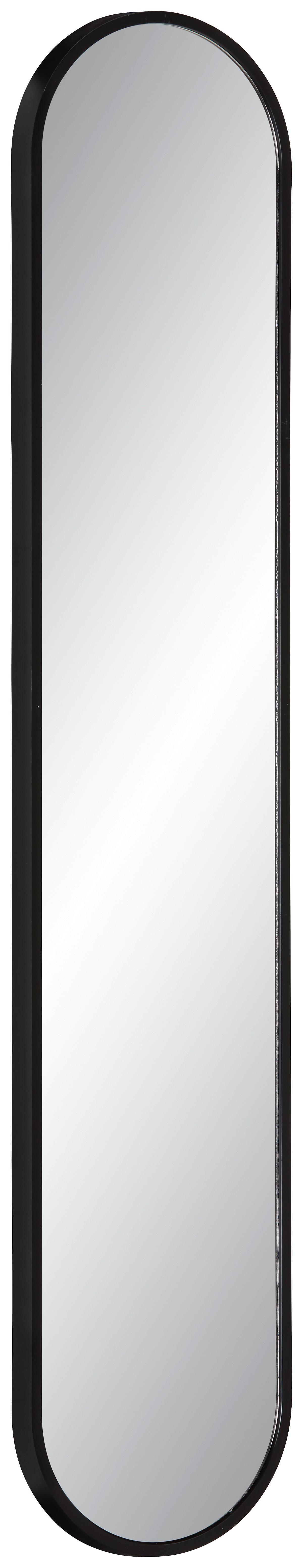 Spiegel in Schwarz - Schwarz, Modern, Glas/Kunststoff (20/101cm) - Mömax