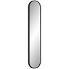SPEGEL MONI SCHWARZ -SB- - svart, Modern, glas/plast (20/101/2,5cm) - Mömax