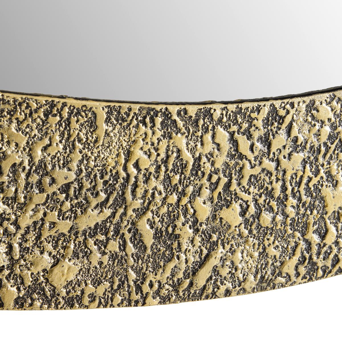 Wandspiegel Ramya Antikgoldfarben ca. 71x79cm - Goldbraun, LIFESTYLE, Glas/Holzwerkstoff (71/79/3cm) - Premium Living