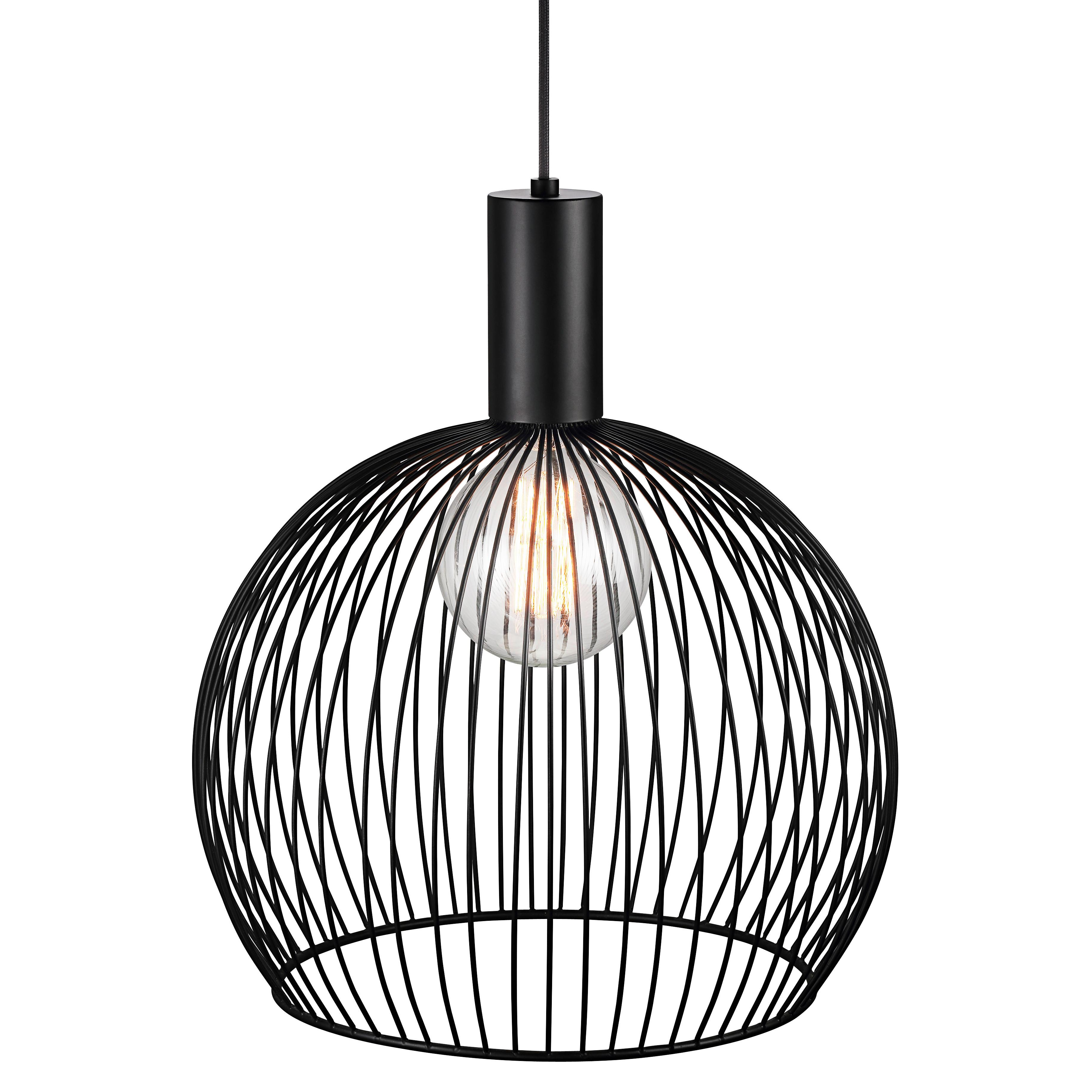 LAMPA WISZĄCA 84253003 AVER PELA 40 - czarny, Konventionell, metal (40/45,5cm) - Nordlux
