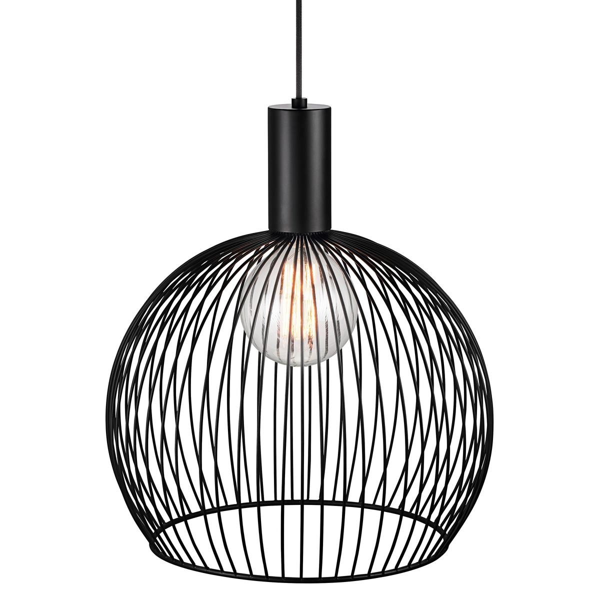 LAMPA WISZĄCA 84253003 AVER PELA 40 - czarny, Konventionell, metal (40/45,5cm) - Nordlux