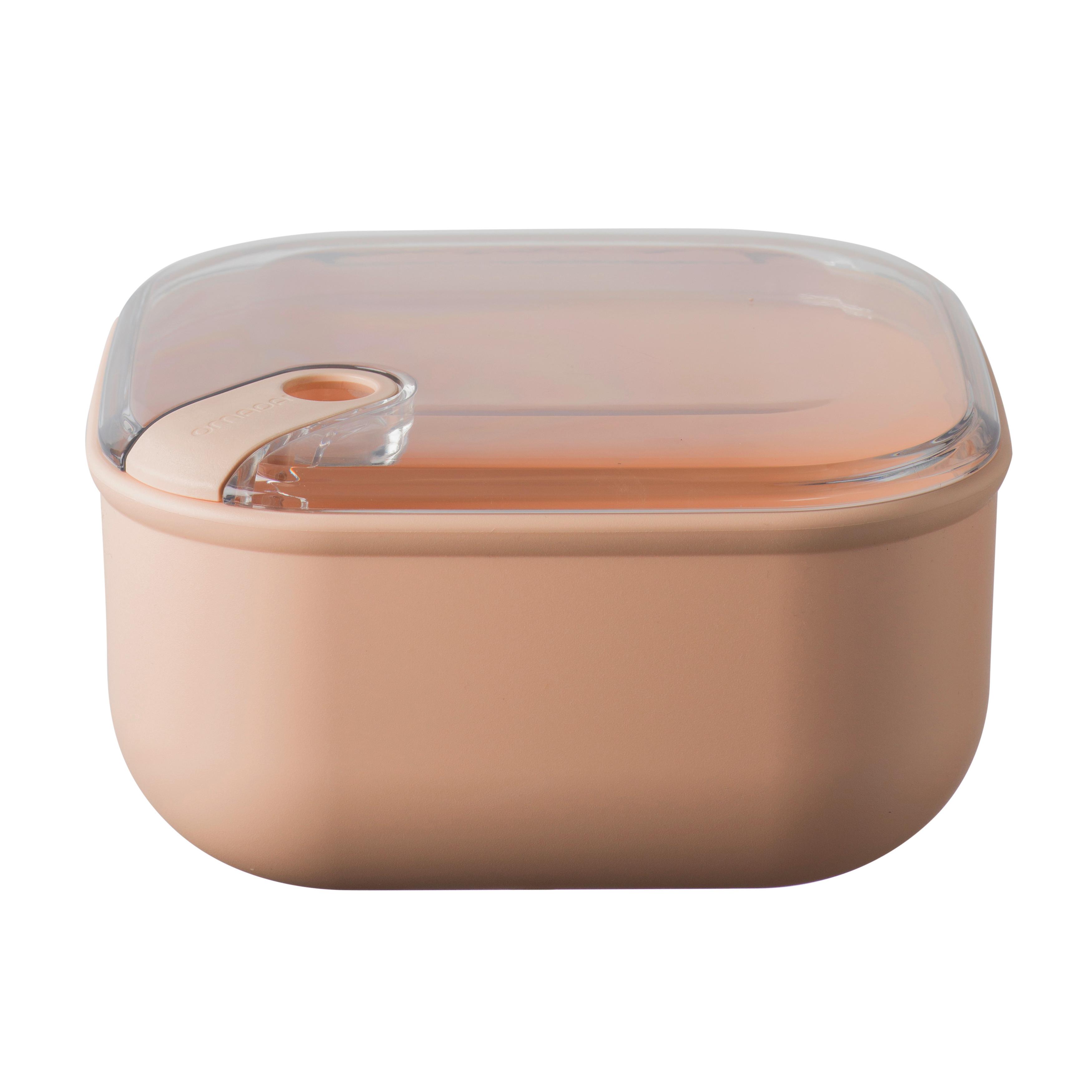 Frischhaltedose Liam in Rosa ca. 2 l - Rosa, Basics, Kunststoff (19,5/19,5/10,5cm)