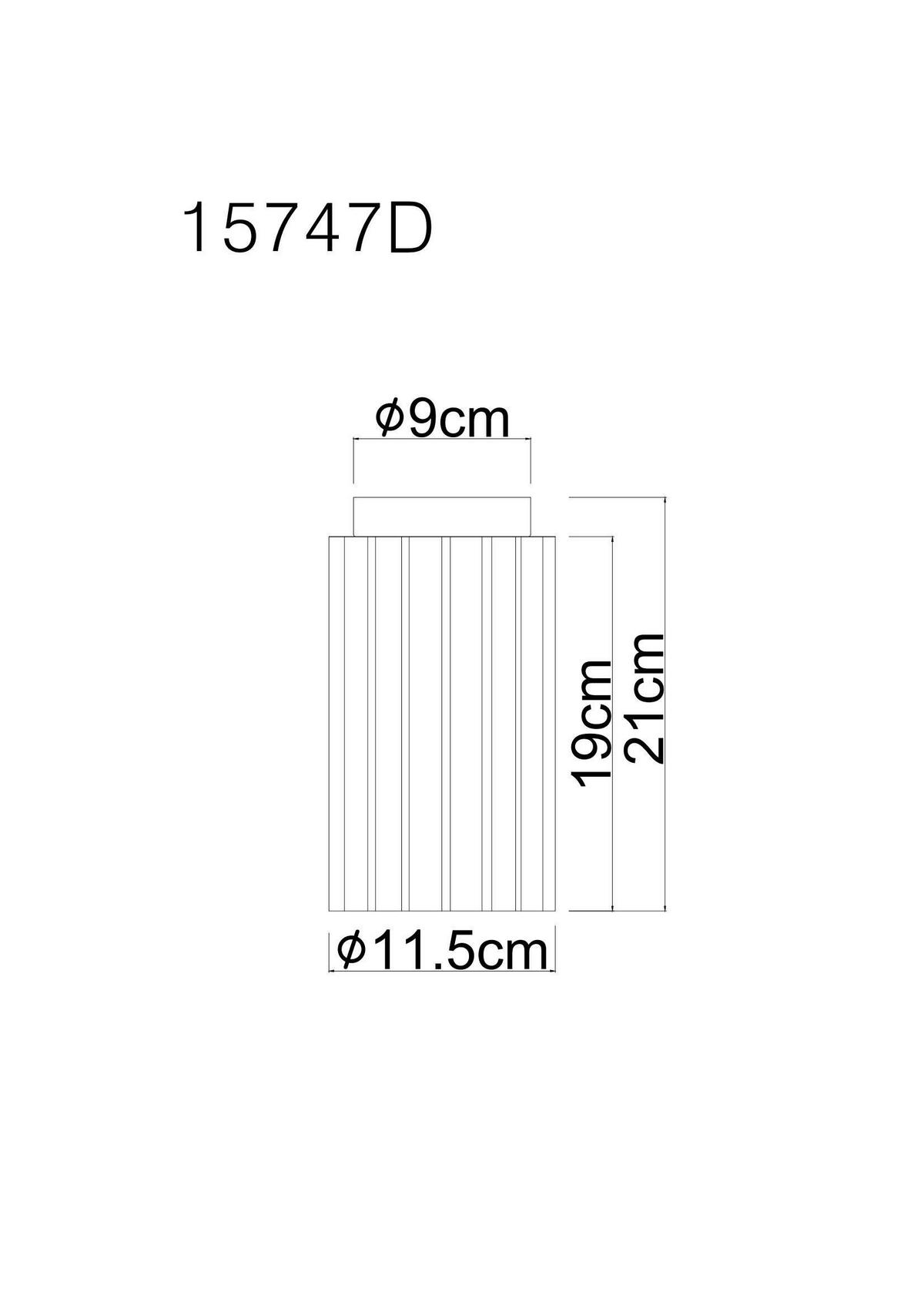 Stropna Svjetiljka Cayden 15747d Cayden - boje nikla/prozirno, Konvencionalno, staklo/metal (11.5/21cm) - Globo