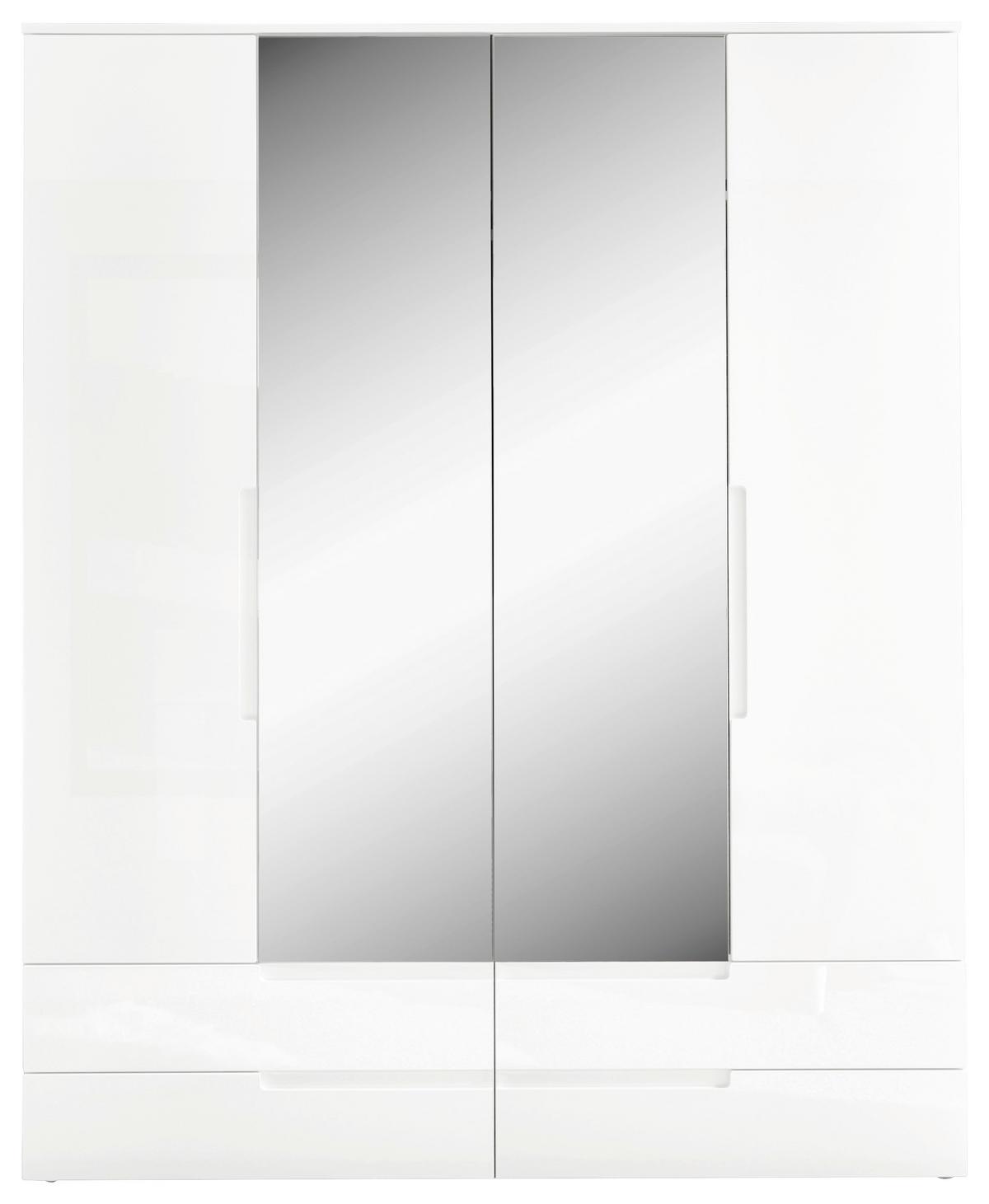 Omara Spice, Bela - bela, Moderno, leseni material (160/208/57cm) - MID.YOU