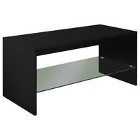 Klubska Miza Wisal, Črna - črna, Moderno, leseni material (90/40/40cm) - MID.YOU