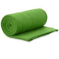 Pătură din fleece Bea, cca. 130x160cm - verde, textil (130/160cm) - Best Price