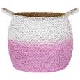 Dekokorb Viola aus Seegras - Pink/Naturfarben, Naturmaterialien (36/28cm) - Mömax modern living Dekokorb Viola aus Seegras - Pink/Naturfarben, Naturmaterialien (36/28cm) - Mömax modern living