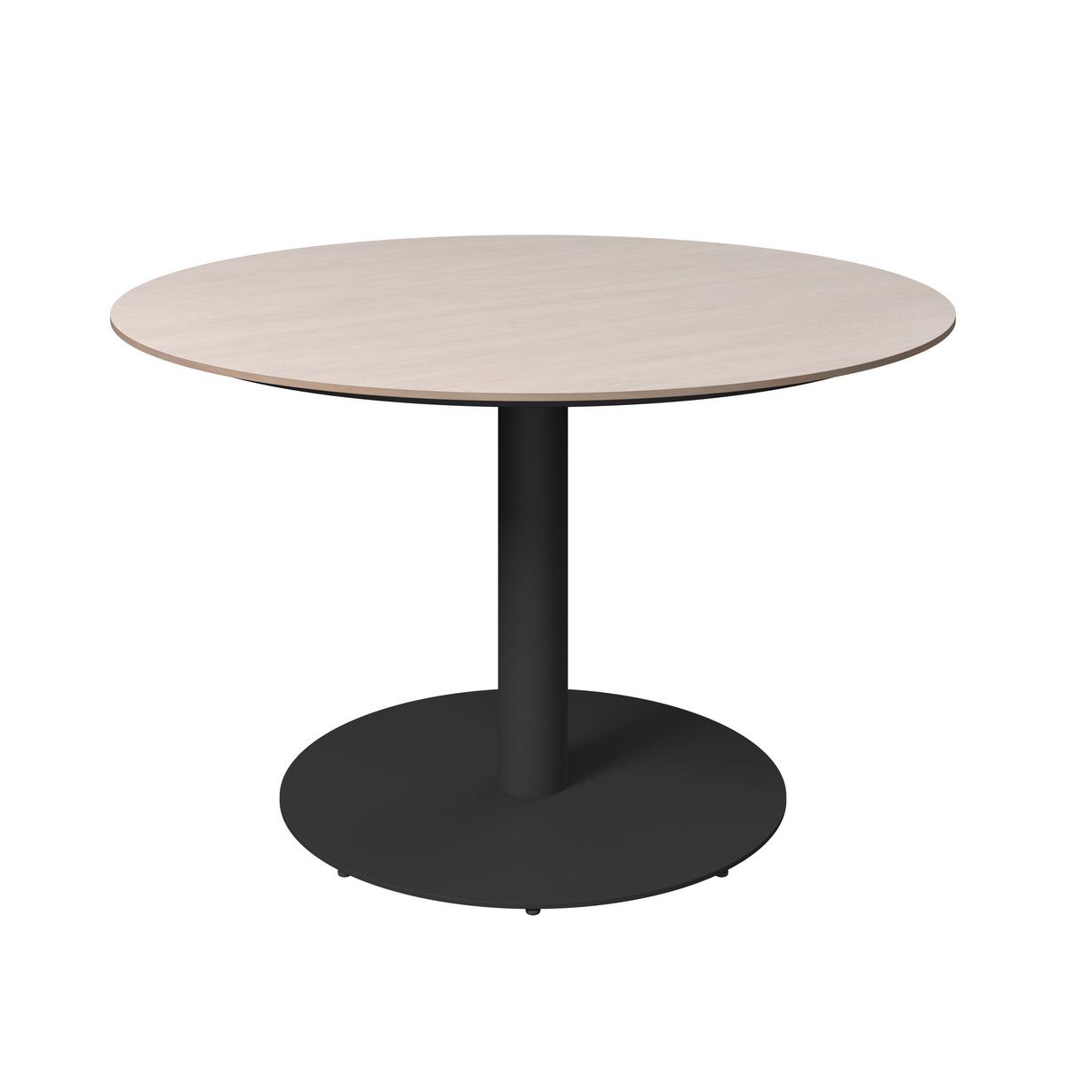 Gartentisch Lilly Anthrazit - Anthrazit/Naturfarben, Basics, Stein/Metall (120/120/73cm)