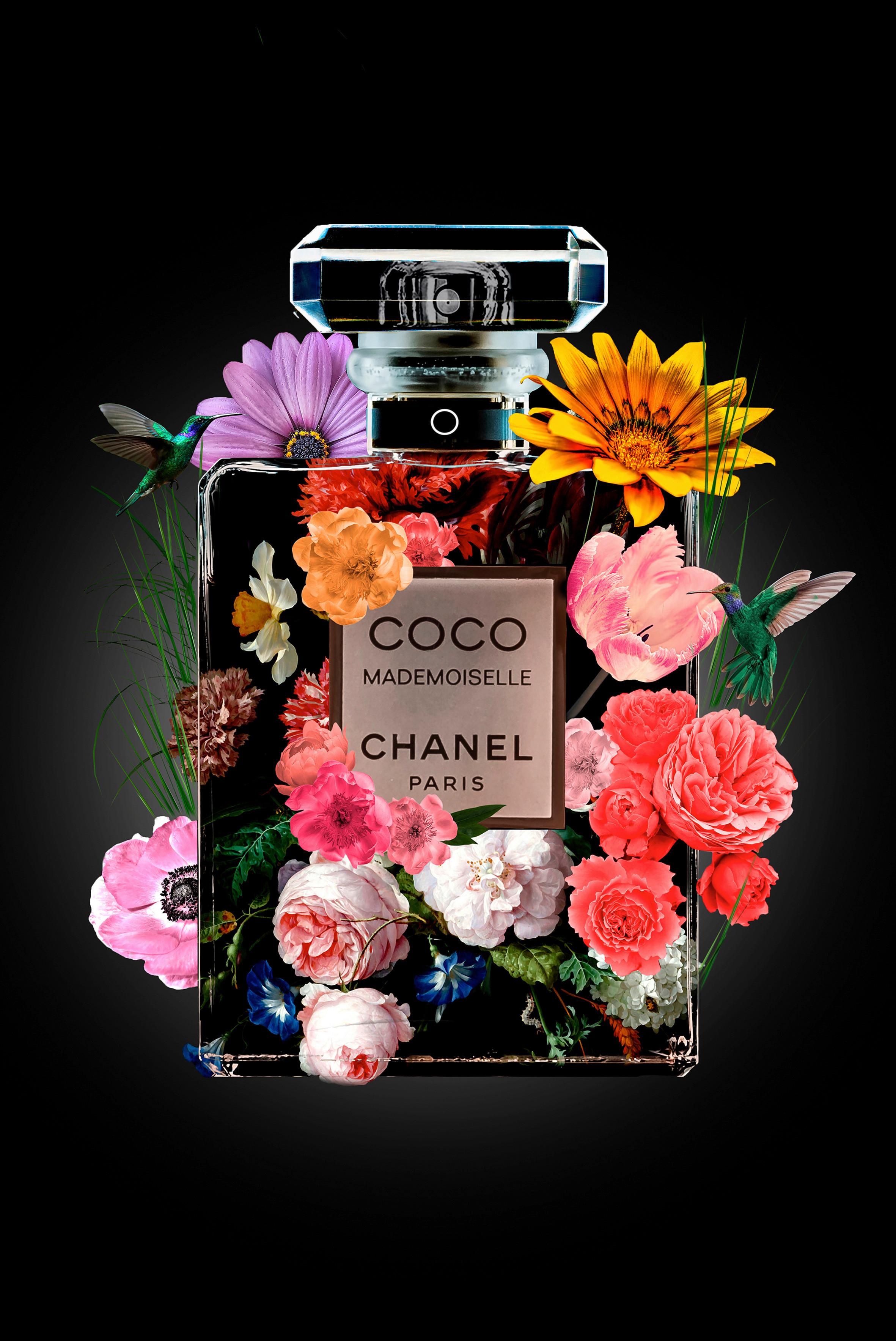 Bild The Perfume Collection V Multicolor ca. 90x135cm - Multicolor/Schwarz, Design, Kunststoff (90/135cm) - Wandkraft
