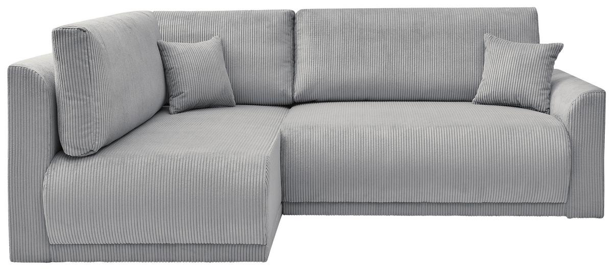 Coltar KIM - gri, Modern, lemn/textil (233/160cm) - Modern Living