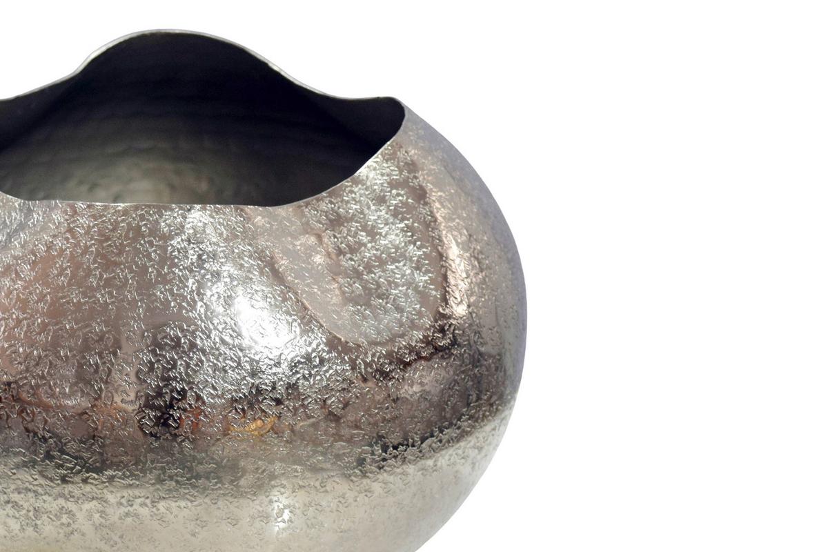 Vase Wl7.550 - Silberfarben, Design, Metall (30/21cm) - MID.YOU
