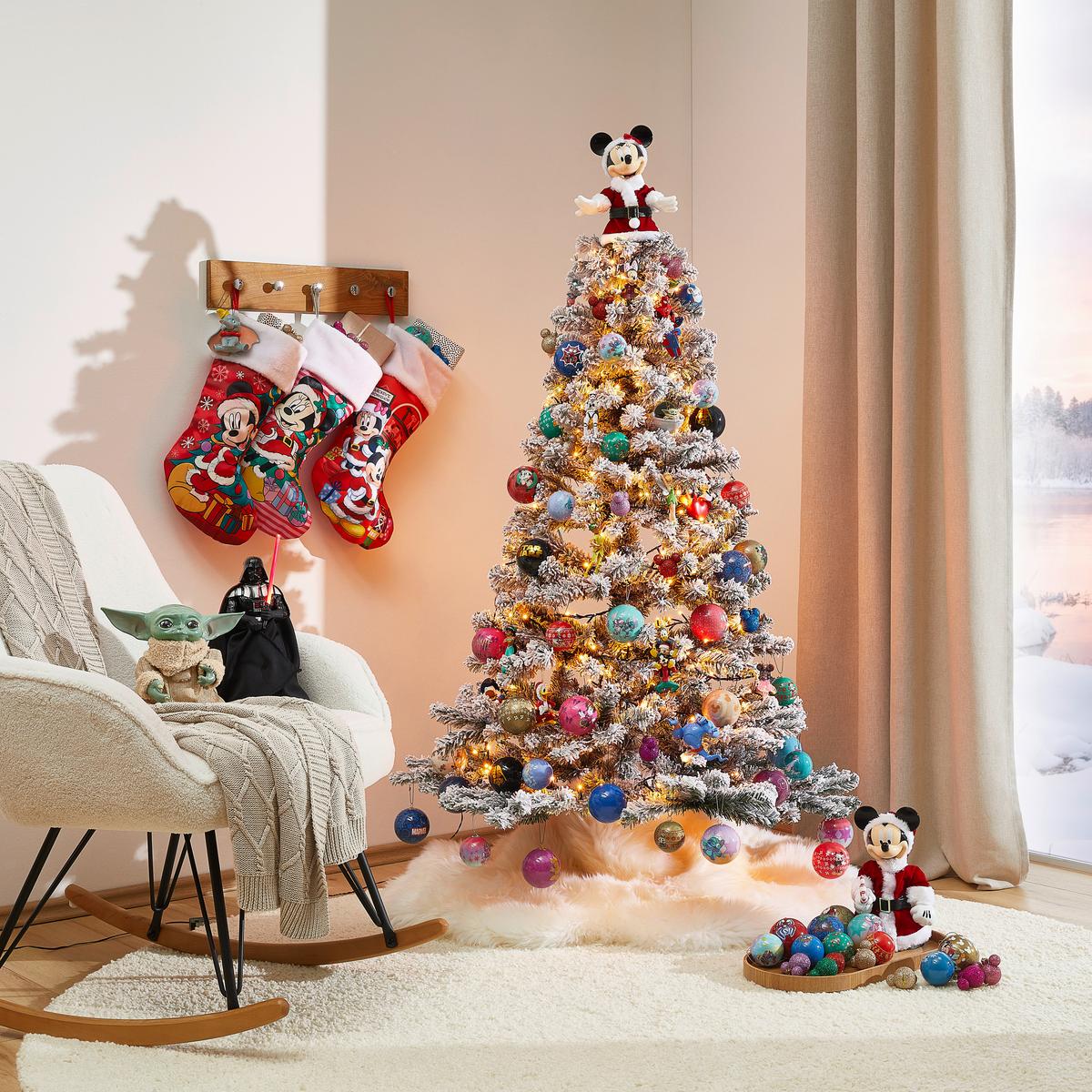 ZESTAW BOMBEK CHOINKOWYCH DN90870 - MICKEY & MINNIE - różnokolorowy, Trend, tworzywo sztuczne - Disney