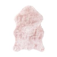 FUTRO SZTUCZNE CONY DEER-SHAPE - różowy, Basics, futro (60/90cm) - Ambia Home