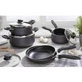 Set Posod Marco - črna/prozorna, Konvencionalno, kovina/umetna masa - Mömax modern living Set Posod Marco - črna/prozorna, Konvencionalno, kovina/umetna masa - Mömax modern living