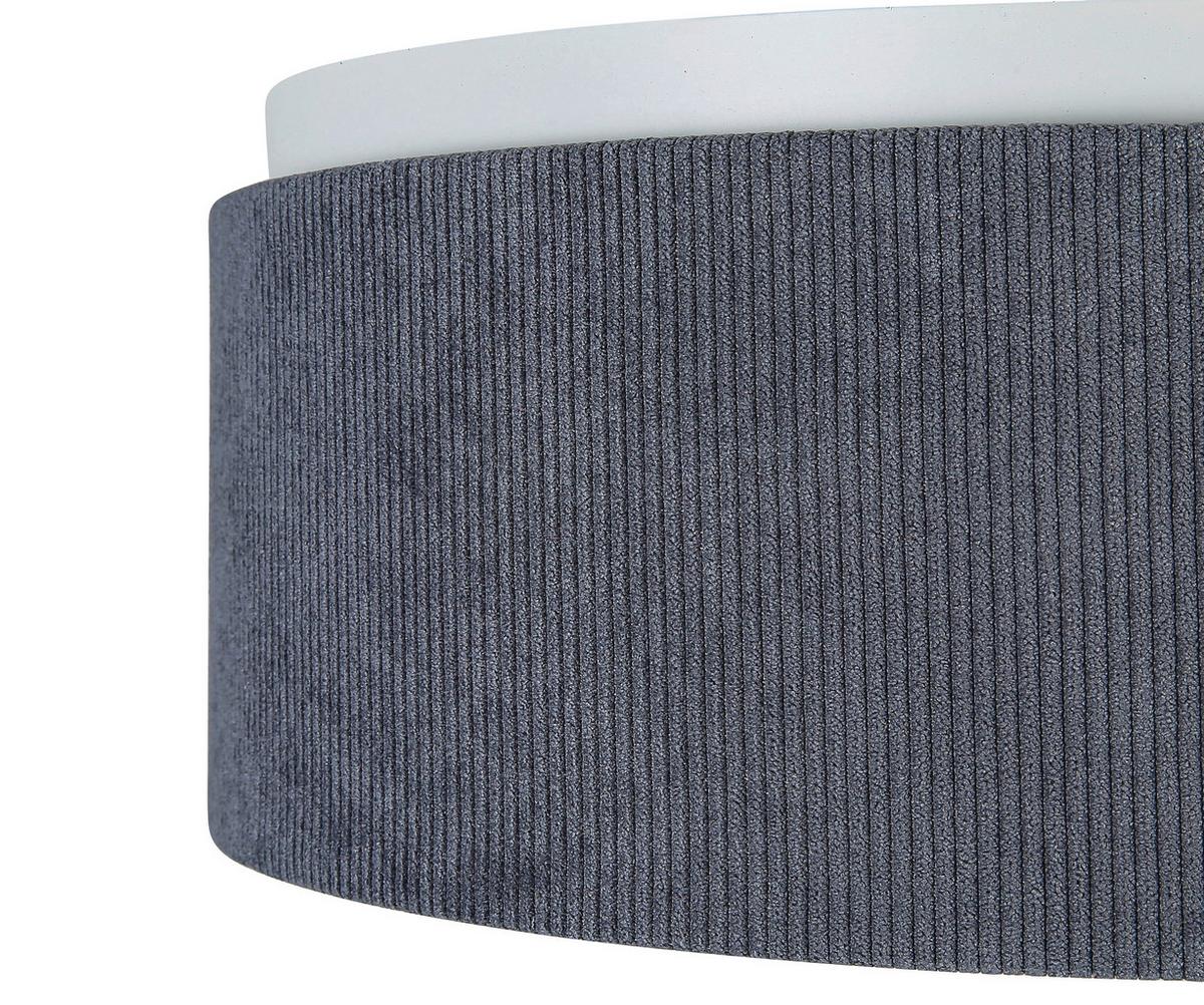 LAMPA SUFITOWA ELENORE - antracytowy, Trend, tworzywo sztuczne/metal (40/15cm) - Novel