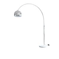 Svetilka V Obliki Loka Bogen - barve kroma/bela, Design, kamen/kovina (155/208/30cm) - P & B