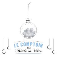 Glob de Crăciun din sticlă cca. 8 cm Cotton - transparent, Modern, sticlă (8cm)