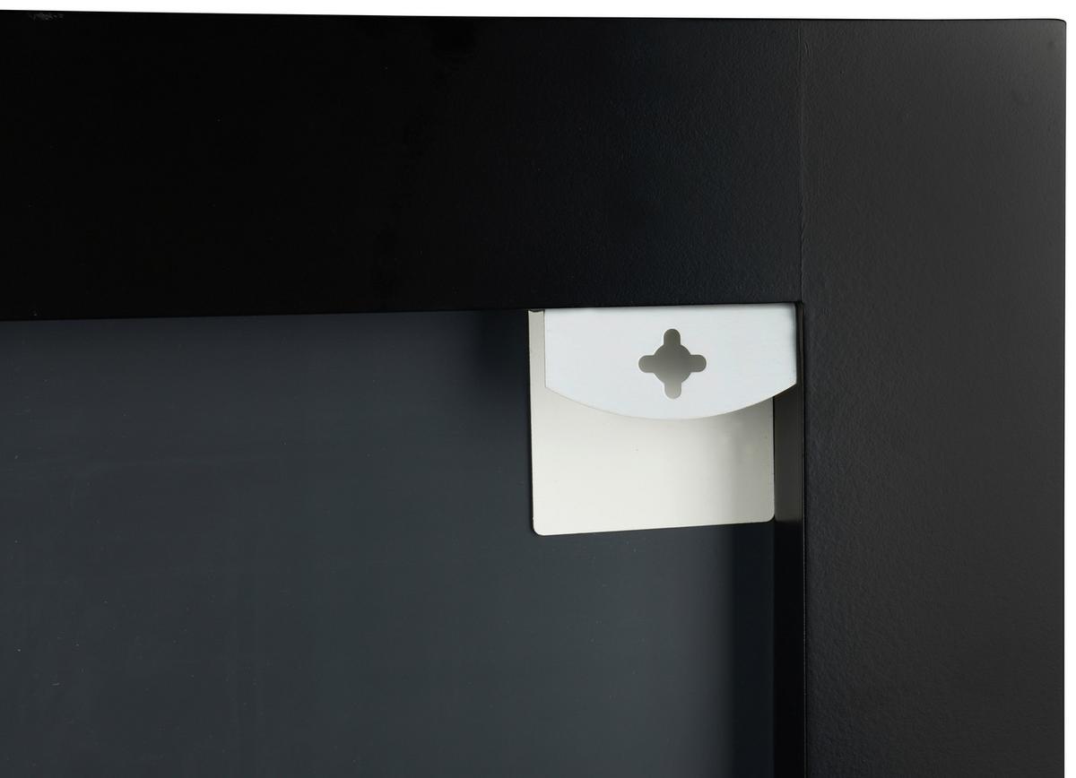 LUSTRO ŁAZIENKOWE HERMINE - kolor srebrny, Modern, szkło (50/70/3,5cm)