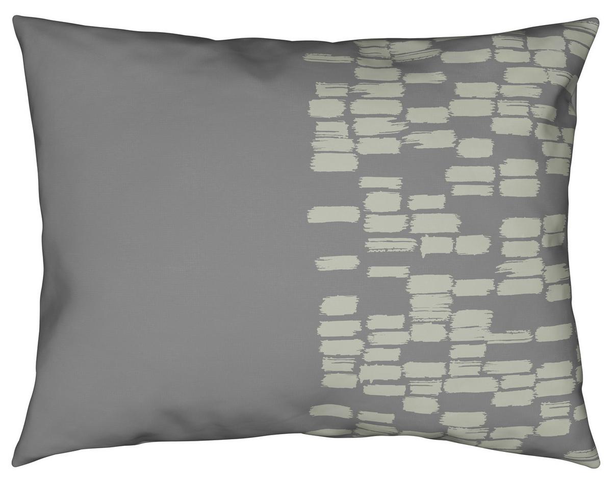 Posteljnina Brush Strokes - antracit, tekstil (200/200cm) - Modern Living