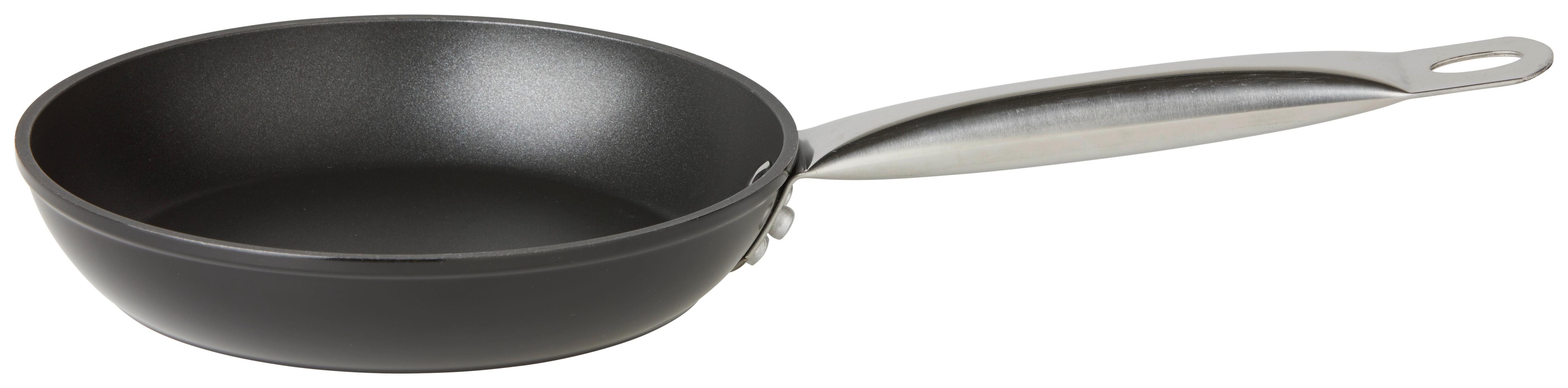 STEKPANNA CLASSIC - silver/svart, Klassisk, metall (20/4,2cm) - Mömax