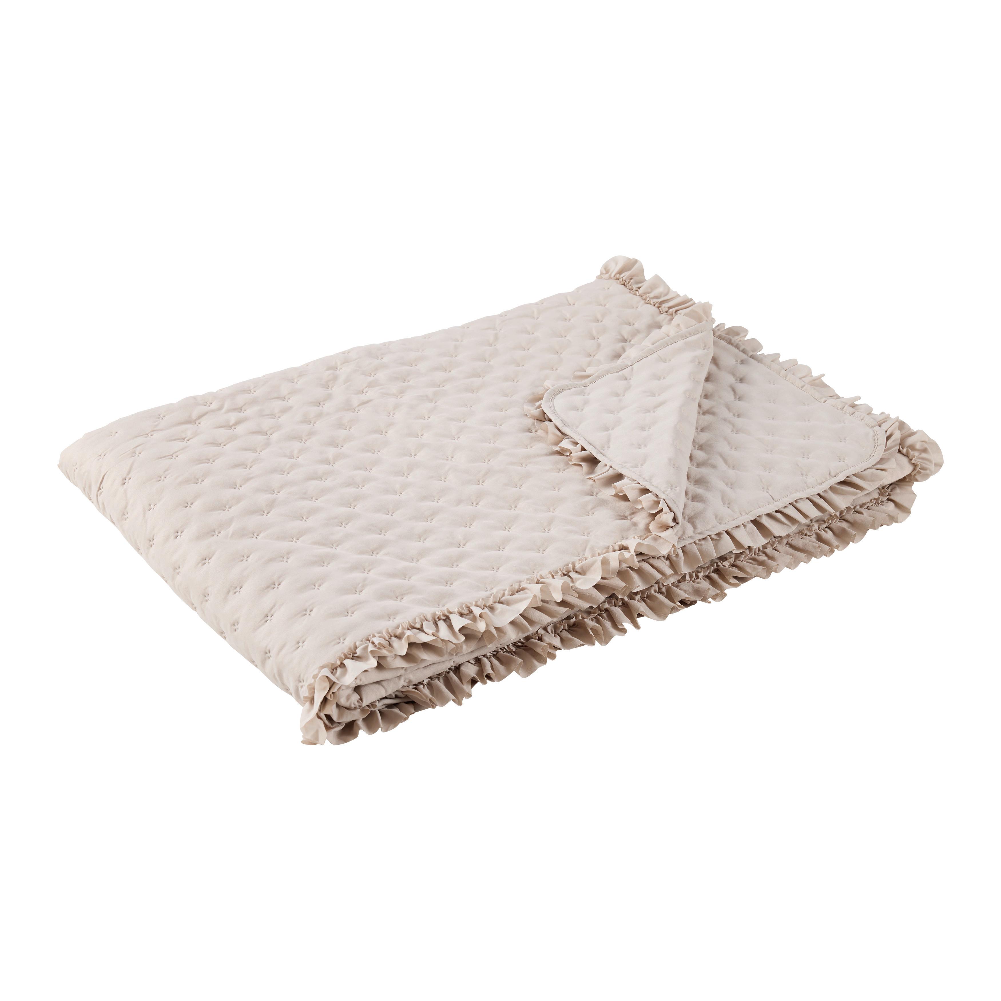 Tagesdecke Daisy Beige ca. 160x220cm - Beige, Textil (160/220cm) - Mömax