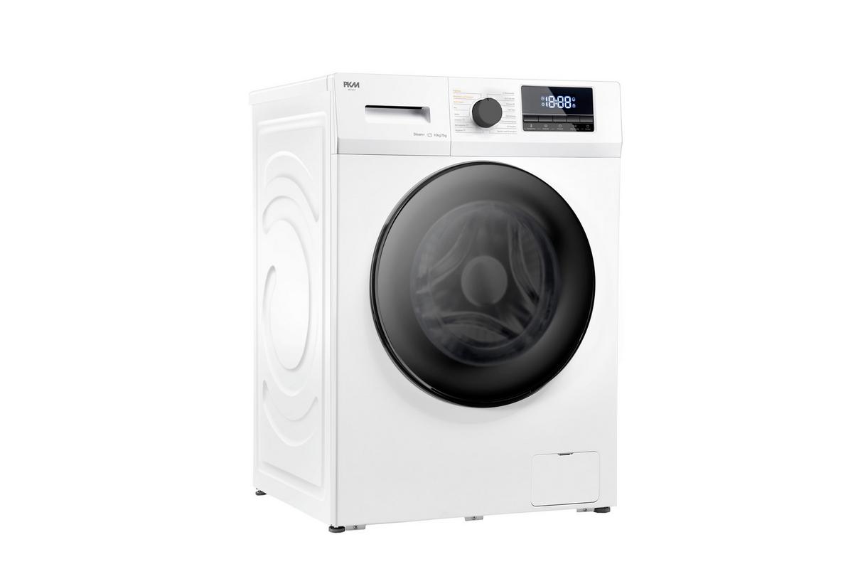 Waschtrockner WT10+7 Weiß - Weiß, Basics, Kunststoff (59.5/85/62.5cm) - PKM