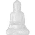 Držalo Za Čajno Svečko Buddha - bela, Trendi, keramika (11,6/9/16,7cm) - Mömax modern living Držalo Za Čajno Svečko Buddha - bela, Trendi, keramika (11,6/9/16,7cm) - Mömax modern living