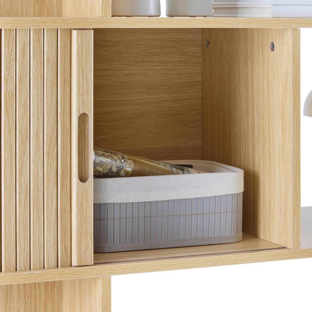 Etajeră SKANDY - culoare natur, Modern, lemn/material pe bază de lemn (100/156/35cm) - Modern Living