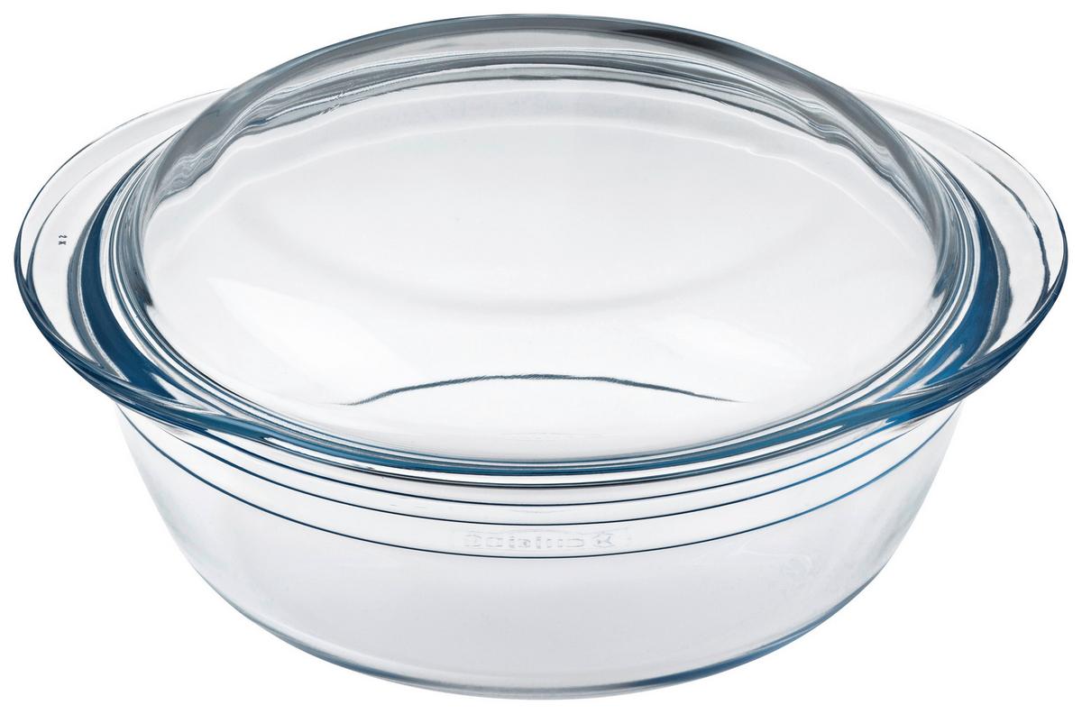 Sütőtál Sütőtál - áttetsző, üveg (2,1l)