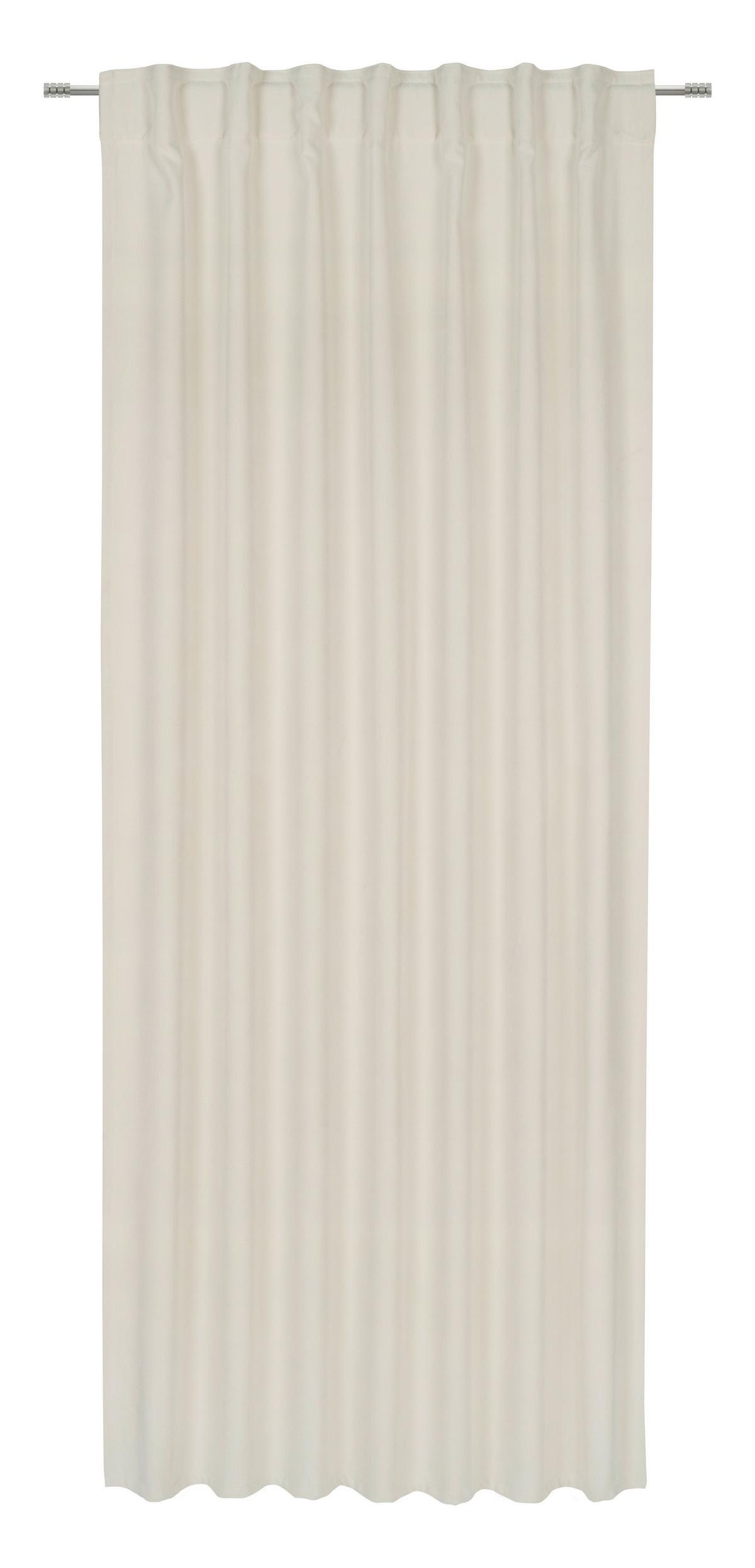 Fertigvorhang Linus Naturfarben ca. 140x255cm - Naturfarben, Design, Textil (140/255cm) - Premium Living