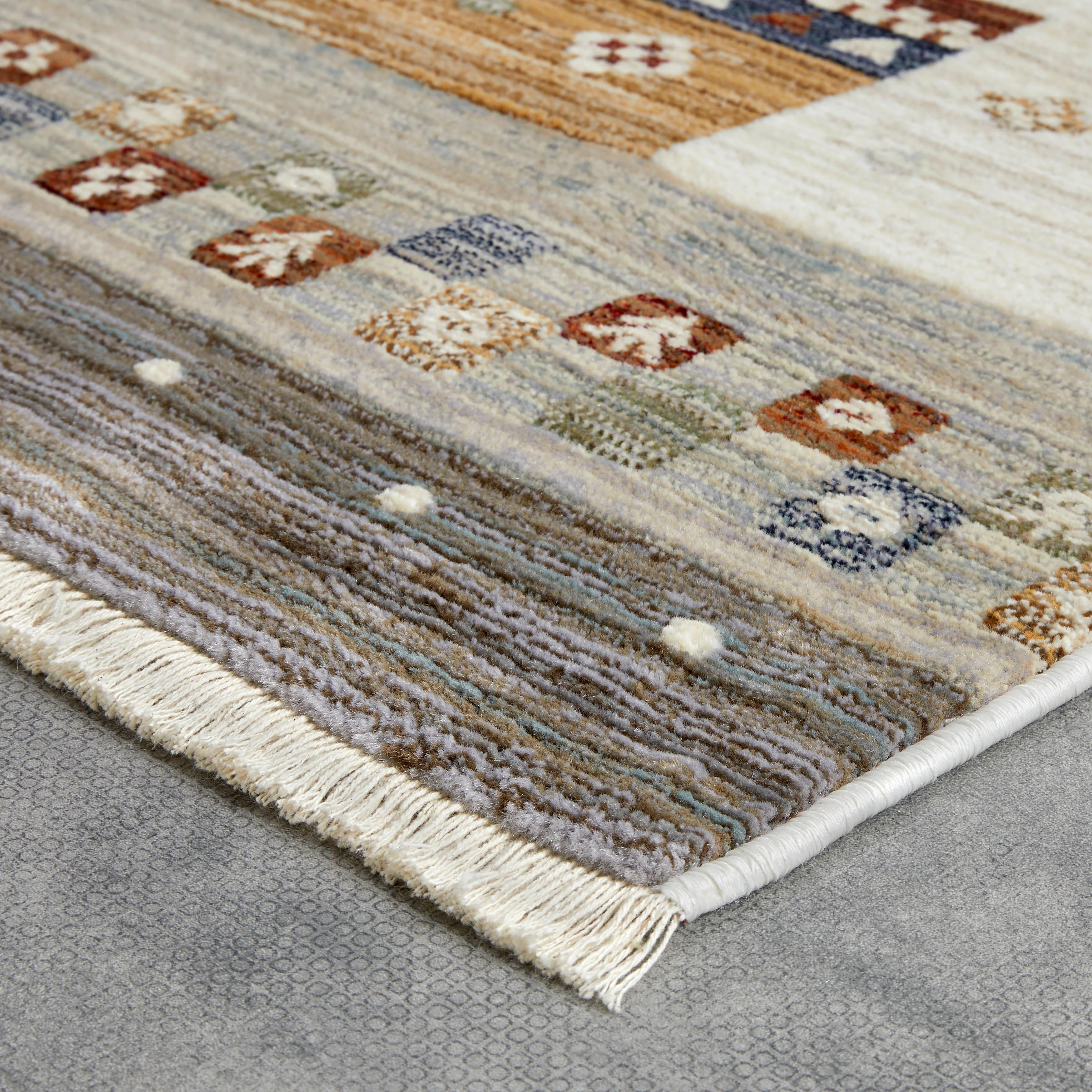 Webteppich Selin in Beige/Braun ca. 160x240cm - Beige, MODERN, Textil (160/240cm) - Modern Living