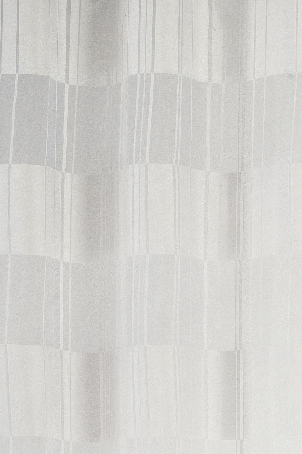 ZASŁONA NA PRZELOTKACH 2ER SET FD BLOCKBUSTER 00 - biały, Basics, tkanina (140/255cm)